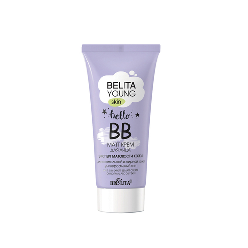 BELITA YOUNG SKIN ВВ-matt крем для лица «Эксперт матовости кожи» для нормальной и жирной кожи 30 мл