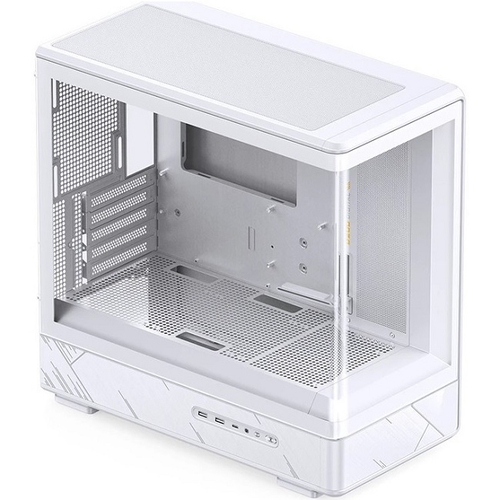 Корпус Mini-Tower JONSBO D200 TG, Micro-ATX, белый (D200 White)