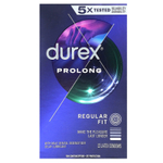 Durex, Prolong, Regular Fit, 12 шт.