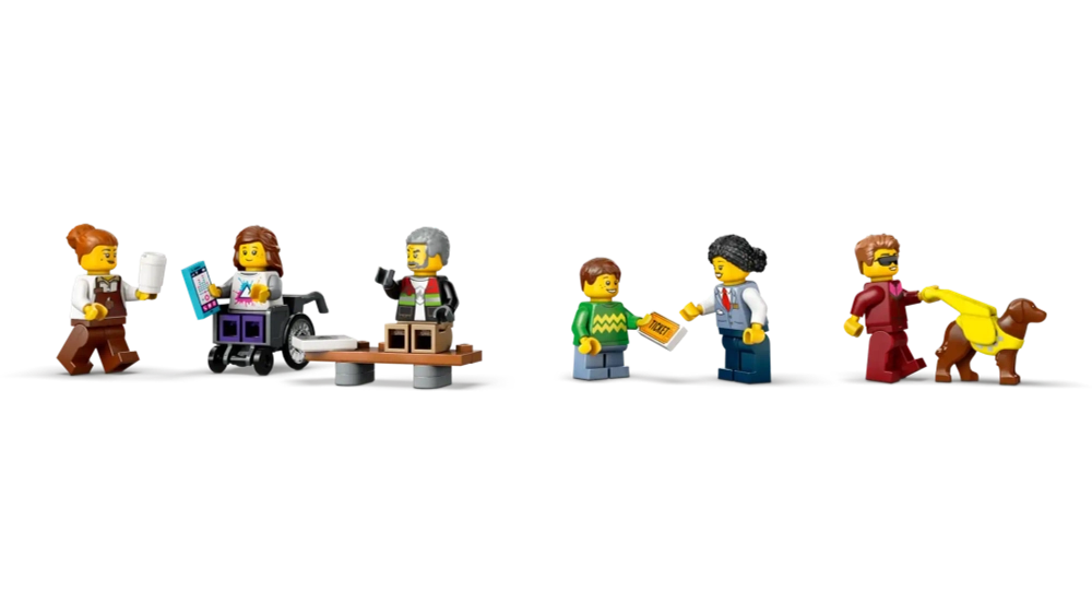 Конструктор LEGO City 60423 Троллейбус и станция