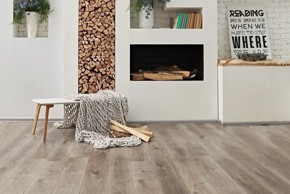 Кварц-виниловая плитка Alpine Floor Премиум (Premium XL) Дуб грей дождливый ЭКО 7-4