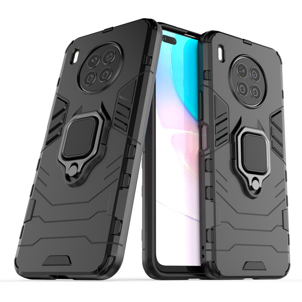 Противоударный чехол с кольцом Panther Case для Huawei Honor 50 Lite / Nova 8i