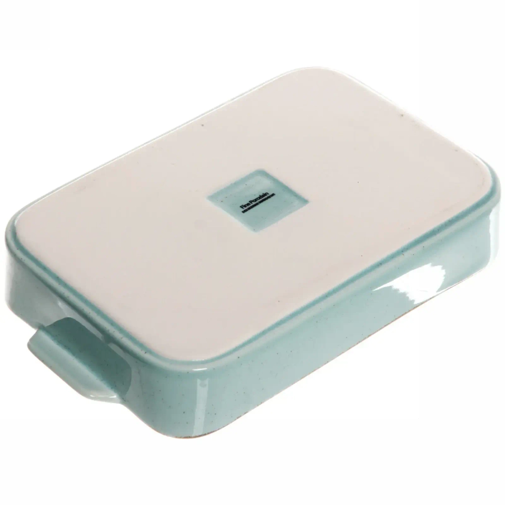 Форма для запекания керамическая «Tiffany Blue» 27*15*4,5см