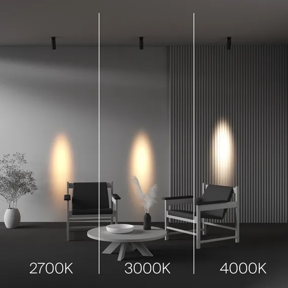 Точечный светильник Focus Led C055CL-L12W4K-SS-B Maytoni