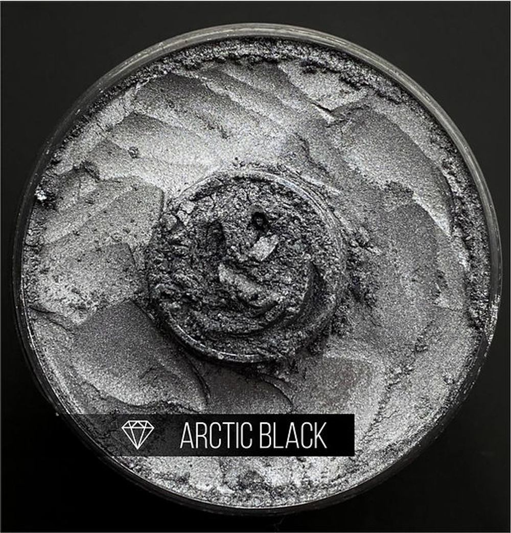 CraftPigments "Arctic Black", Арктический черный, 25мл
