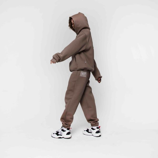 Спортивные штаны Dissident Sportive Goods коричневые - фото 6