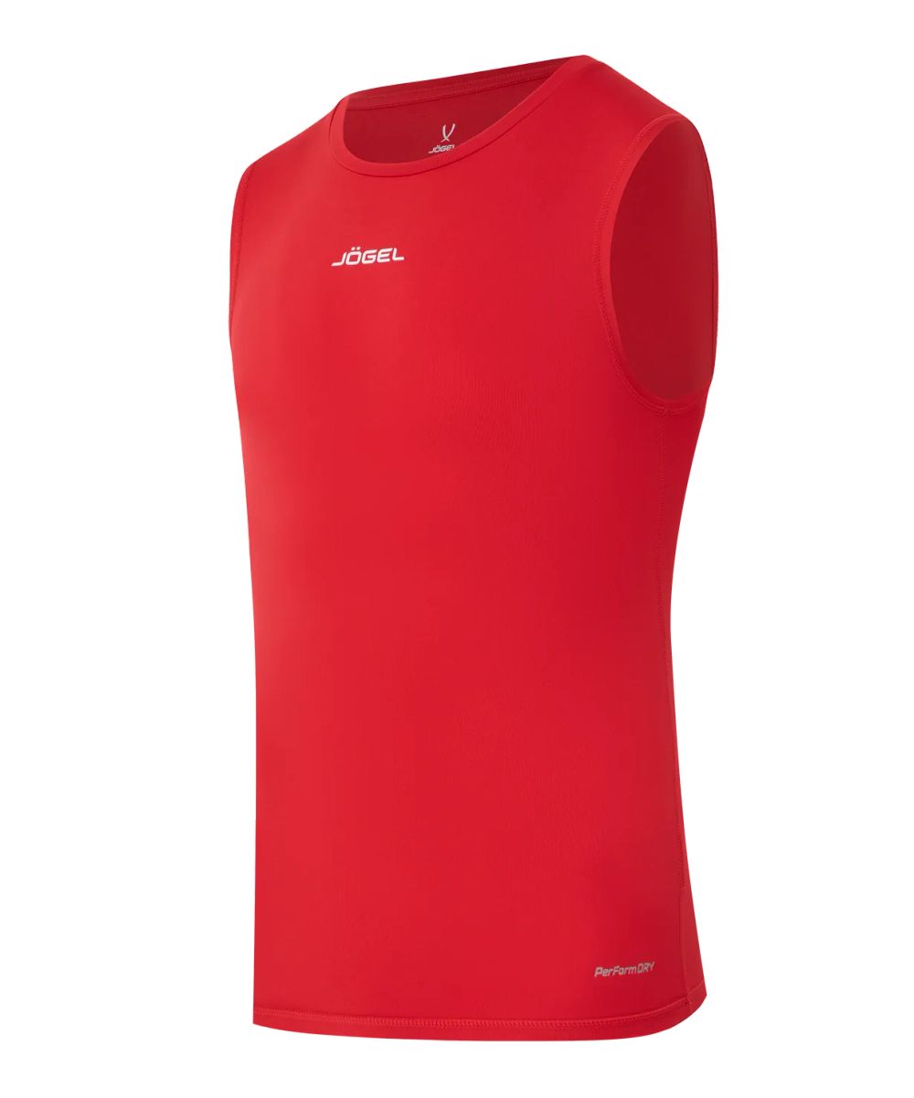 Майка компрессионная CAMP PerFormDRY Baselayer SL Tee, красный