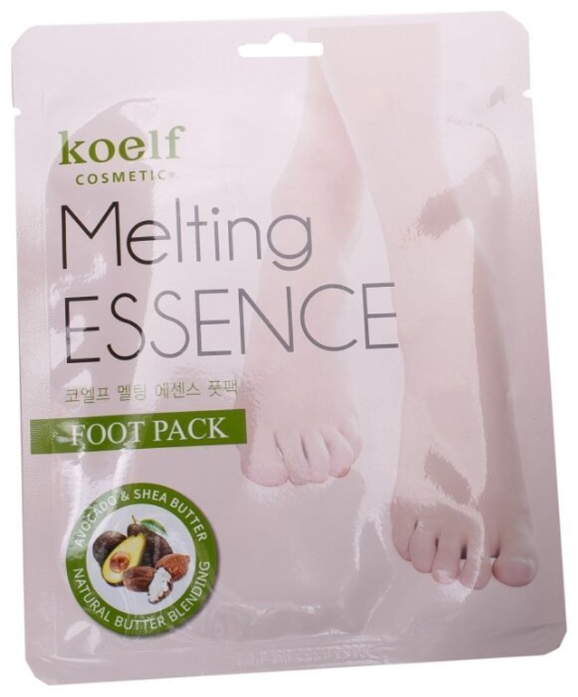 Koelf Смягчающая маска-носочки Melting essence 1 пара