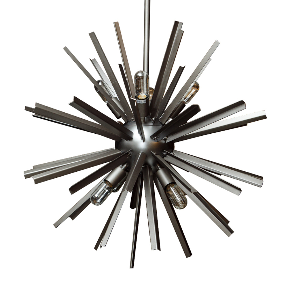 Люстра Roomers Furniture km0541p-8(blackgun)
