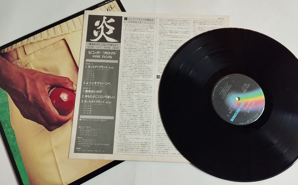 Винтажная виниловая пластинка Wishbone Ash There The Rub (Japan 1974) (No Obi)