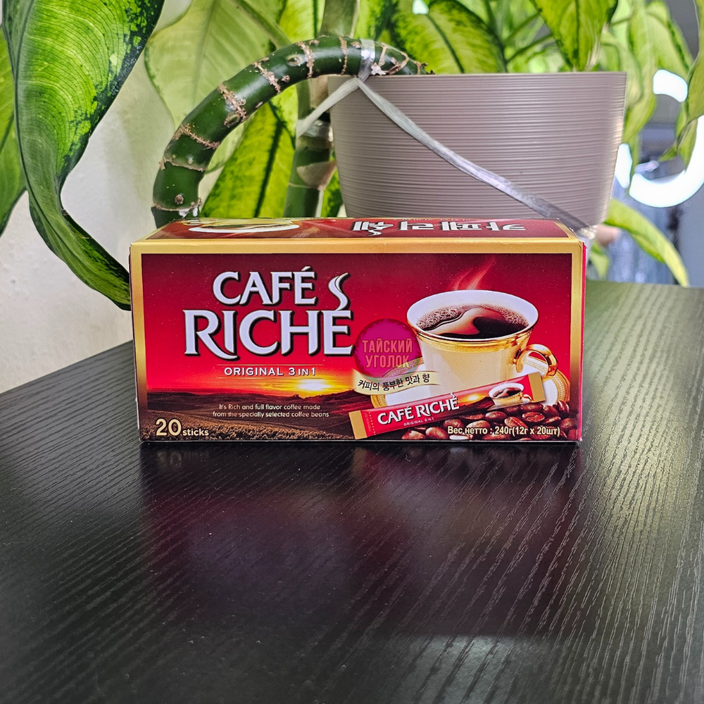 Кофе Cafe Rich original 3в1 20 стиков Корея