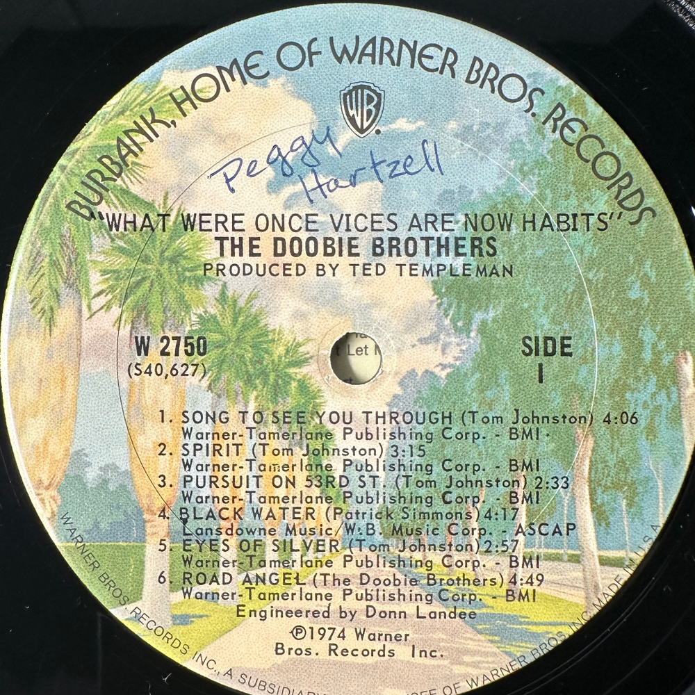 The Doobie Brothers ‎– What Were Once Vices Are Now Habits (США 1974г.)