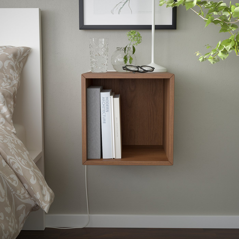 IKEA EKET  (ИКЕА ЕКЕТ)  -  Шкаф навесной - орех 35x35x35 см