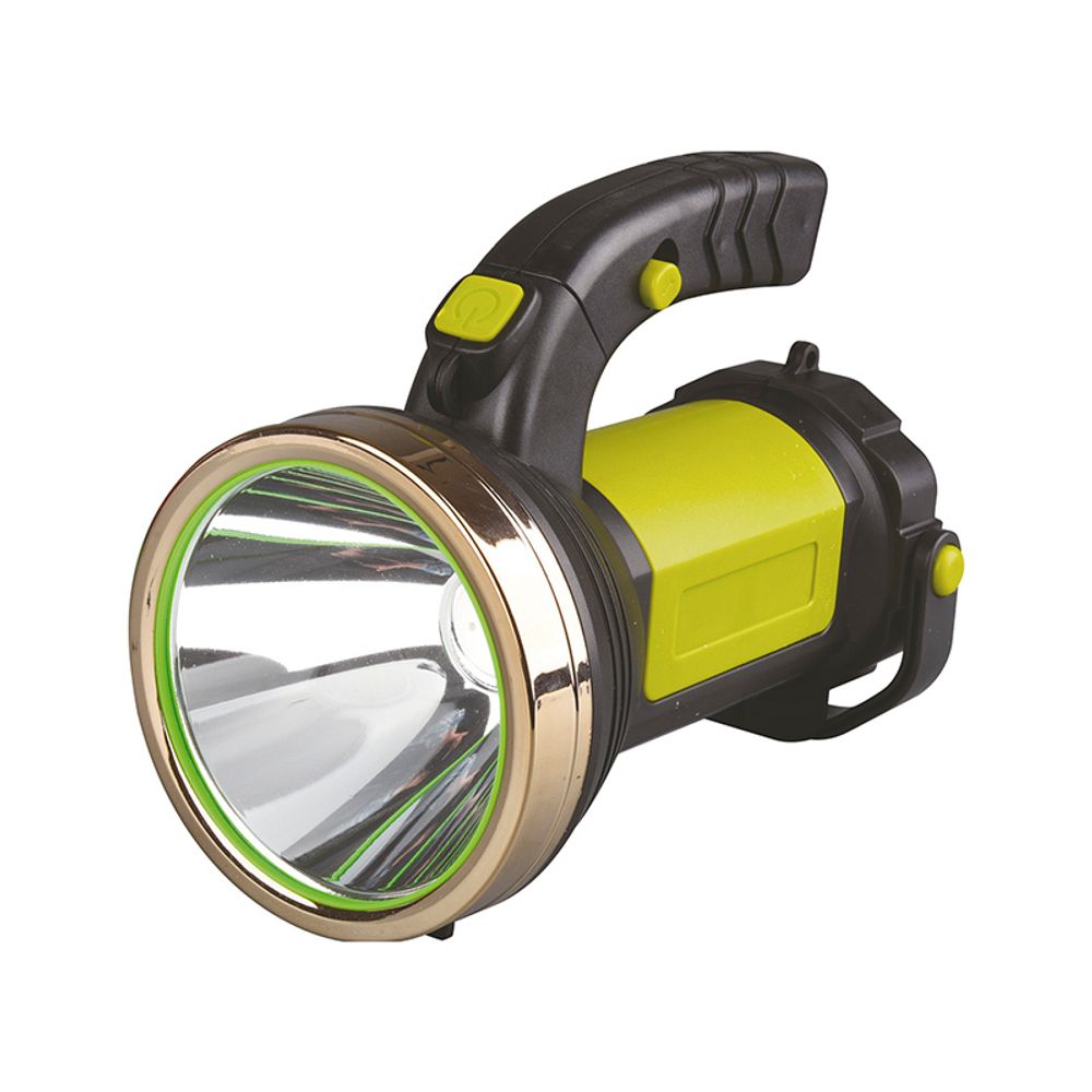 Фонарь-фара "СИБИРСКИЙ СЛЕДОПЫТ-Аврора", 1 LED+1 COB, аккум. 220В, USB/48/