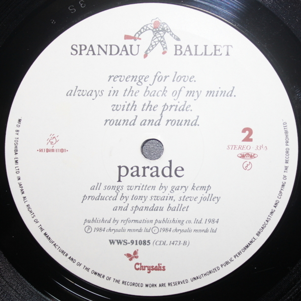 Spandau Ballet / Parade (LP)