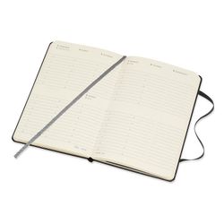 Еженедельник Moleskine Classic Weekly Pocket Vertical черный (DHB12WV2)
