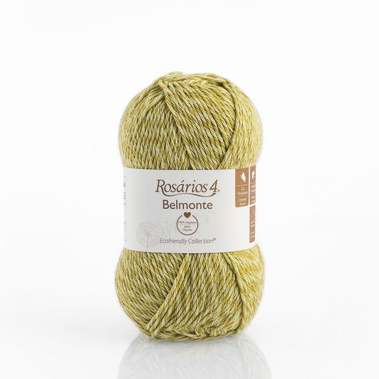 Пряжа ROSARIOS 4 Belmonte (50% органическая шерсть, 50% органический хлопок)