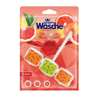 Подвеска для унитаза Konigliche Wasche 3 in 1 Грейпфрут