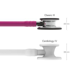 Стетоскоп Littmann Classic III, малиновая трубка ,69 см, зеркальна. акуст.гол.