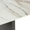 Обеденный стол Geometry 160х80 см, белая керамика