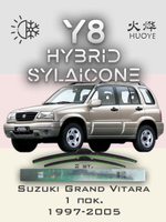 Щетки стеклоочистителя HUOYE Y8 475/475 мм на Nissan NP300 | Hook/J-Hook