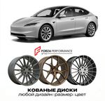 КОВАНЫЕ ДИСКИ для Tesla Model 3 I Рестайлинг 2020-2023 Тесла