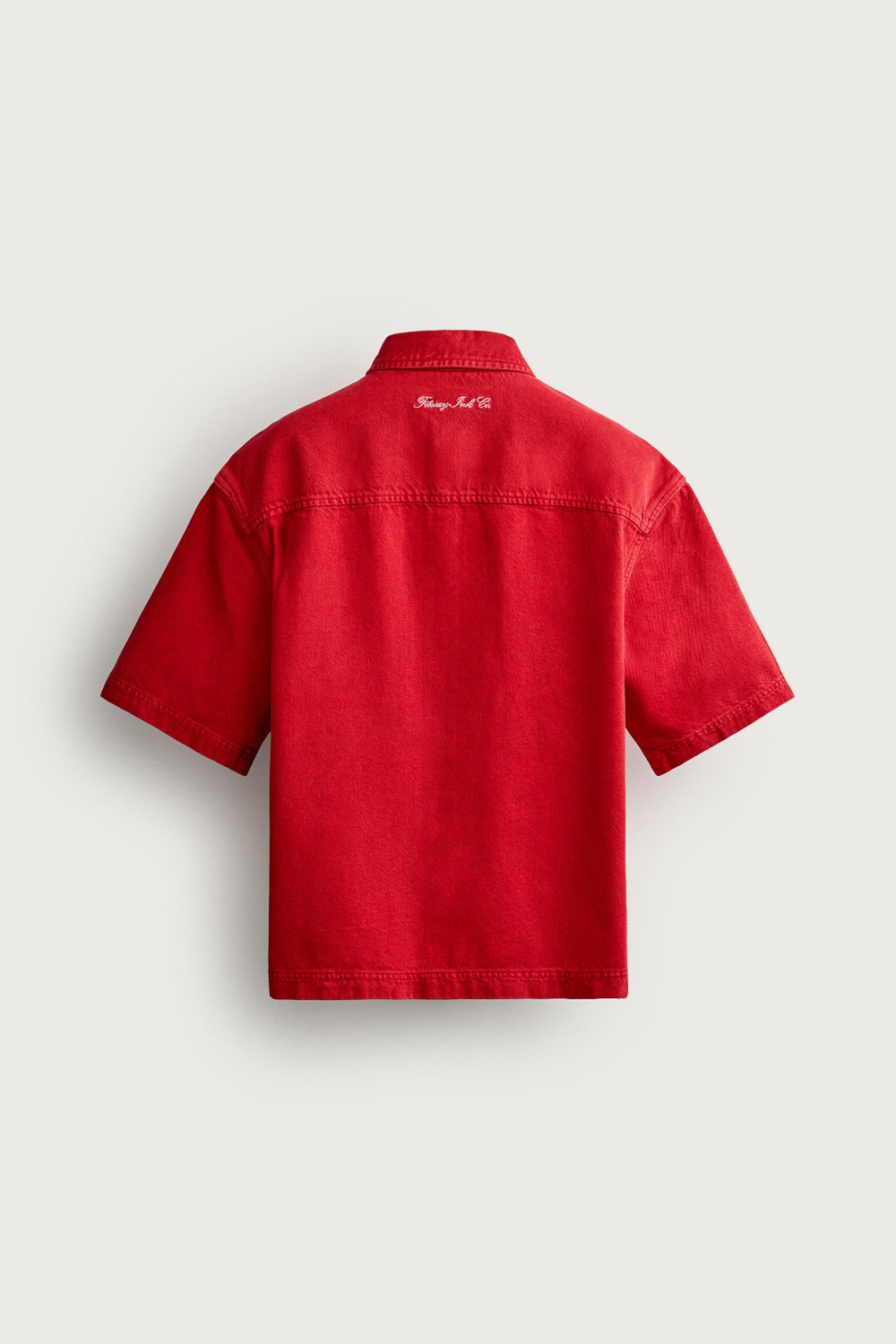 КУРТКА-РУБАШКА С ВЫШИВКОЙ И НАШИВКАМИ — ZARA