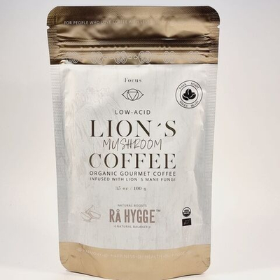 Кофе в зрнах средней обжарки Ra Hygge Lion's Mane 100 г (Из Финляндии)