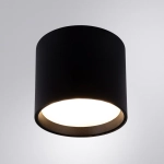 Точечный накладной светильник Arte Lamp INTERCRUS A5548PL-1BK, 1хGX53