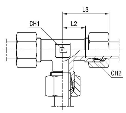 Соединение PT DL08 M14х1.5 (в сборе)
