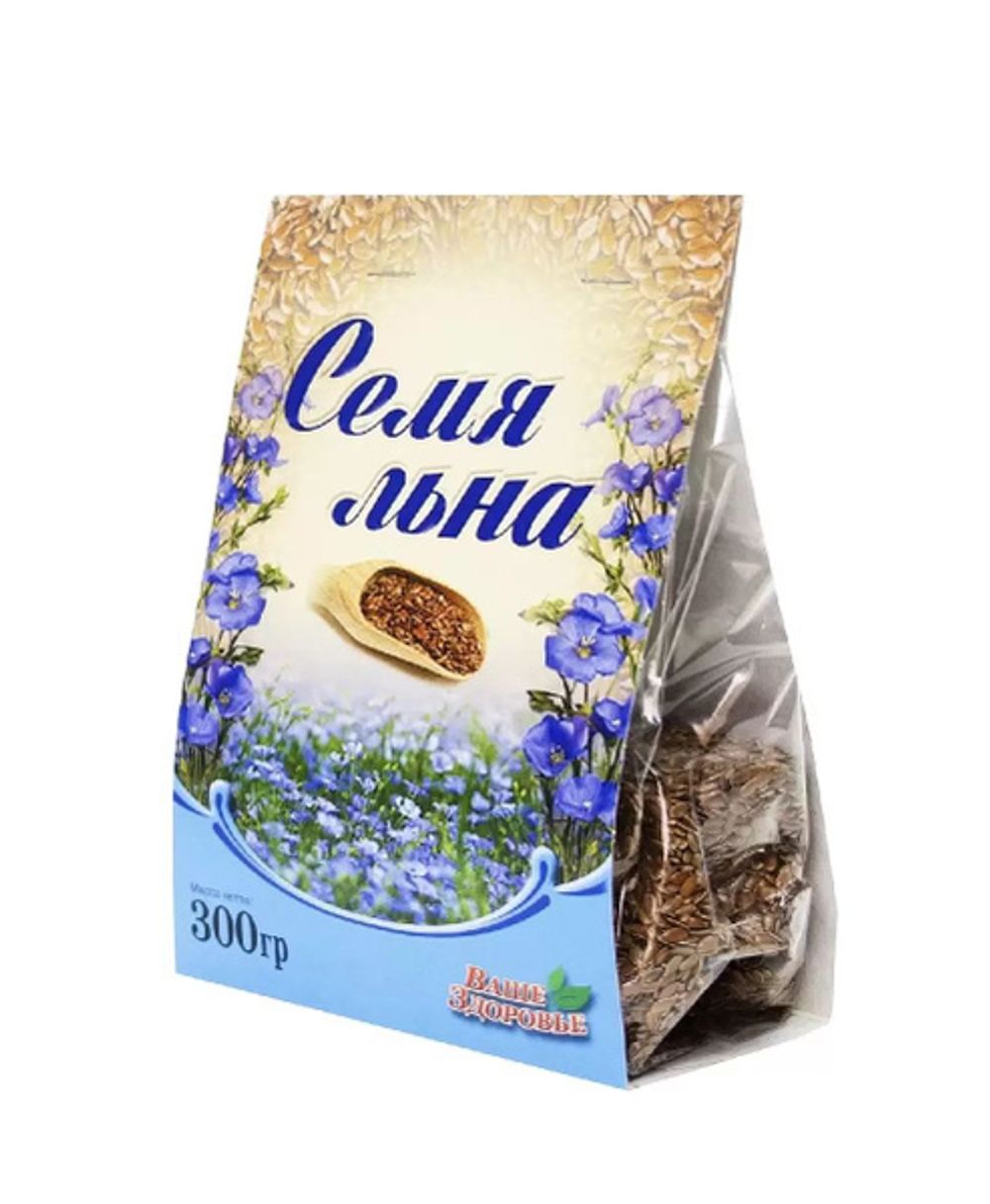 Семя льна Ваше здоровье Пак 300гр