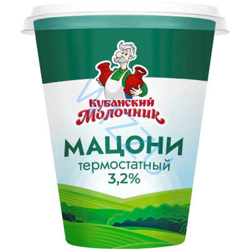 Мацони «Ленинградский» «Премиум» 3,2% термостатный, стакан, 260г, г/я (6шт) КМ