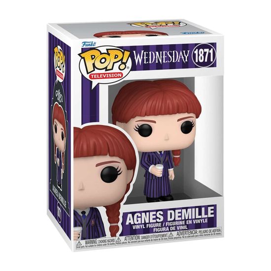 Фигурка Funko POP! TV Wednesday S2 Part 2 Agnes Demille (1871) 90870 — упаковка