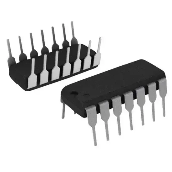 Микросхема LM2902N / DIP14