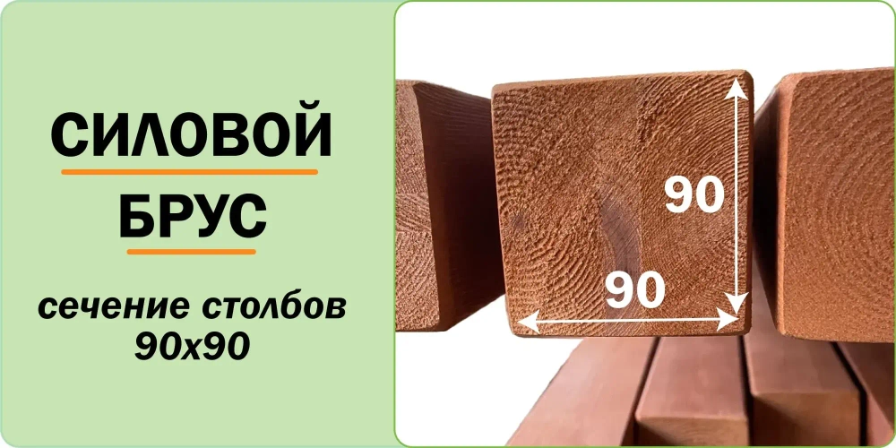 Зимняя деревянная горка Савушка "Зима - 2" скат 5 метров