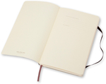 Блокнот Moleskine Classic Soft (QP617) 13х21см 192стр. в клетку, мягкая обложка, черный