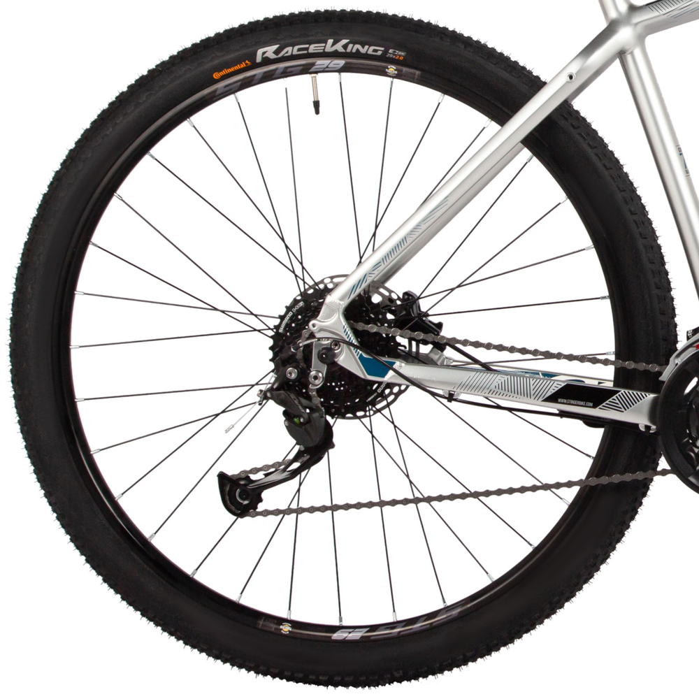 Велосипед 29" STINGER RELOAD STD 45 р.18" серебряный