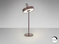 Настольная лампа Gong LED с отделкой Corten