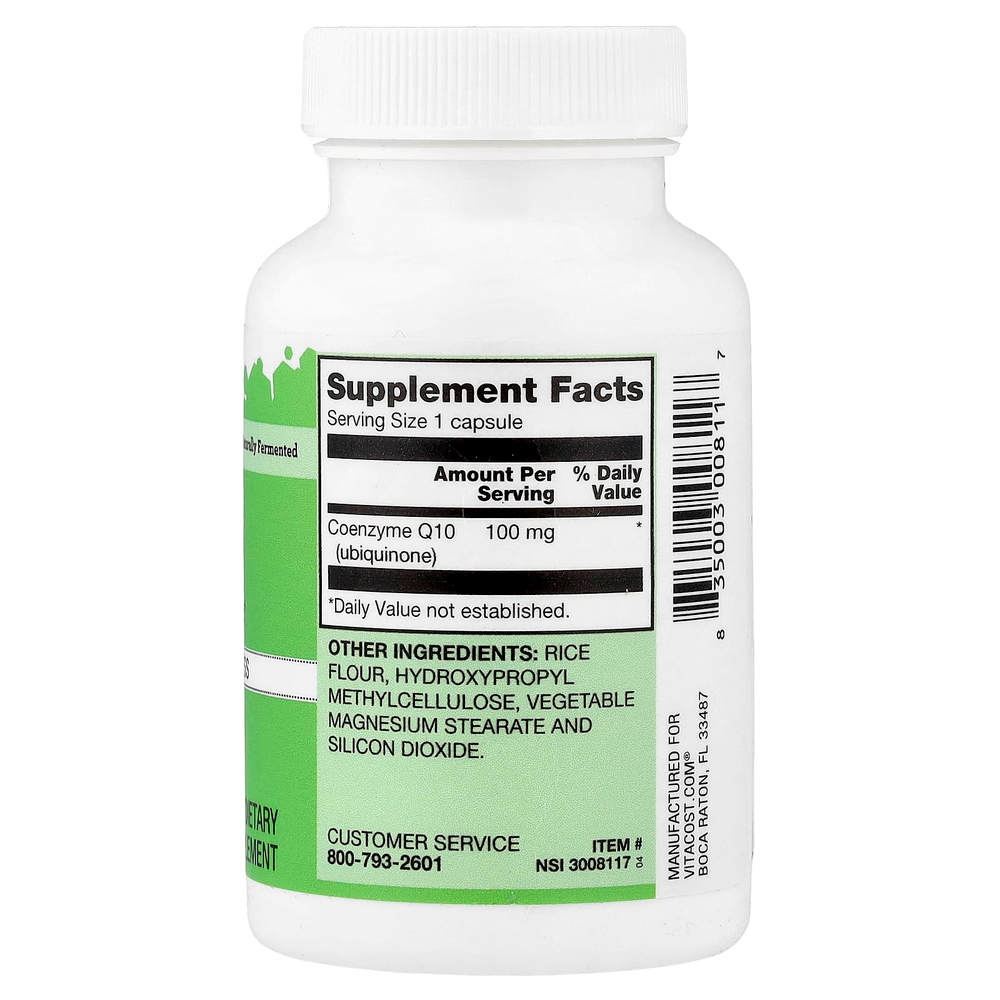 Vitacost, CoQ10, 100 mg, 120 Capsules