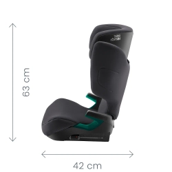 Автокресло 2/3 Britax Roemer Discovery Plus 2 Midnight Grey, от 3,5 до 12 лет ,15-36 кг (100 - 150 см)