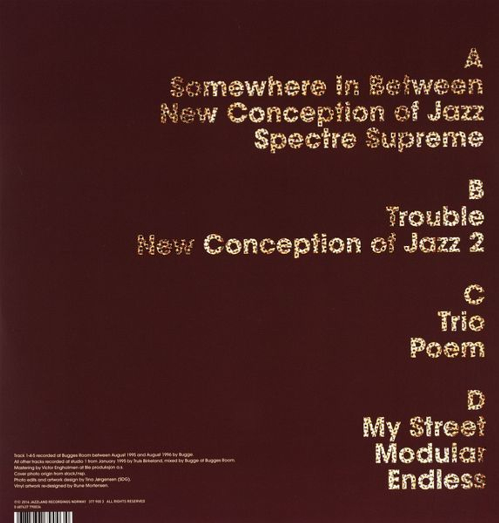 Bugge Wesseltoft / New Conception Of Jazz (2x12" Vinyl EP)