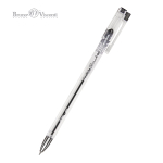 Ручка гелевая 0,4мм. черная "FineWrite" (BrunoVisconti)