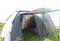 Палатка Canadian Camper GRAND CANYON 4, цвет forest, вход сбоку.