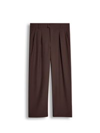Pleated Pant - Brown (Men's)