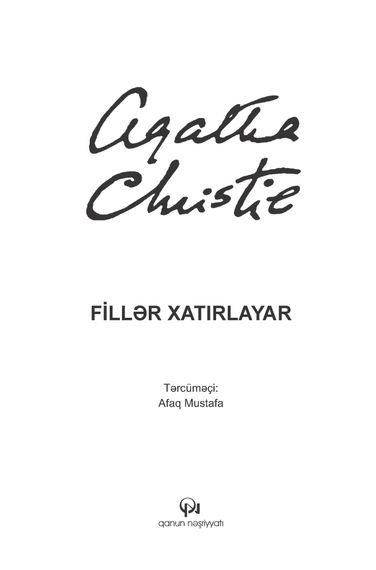 Fillər xatırlayar