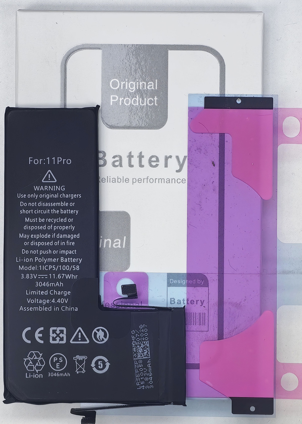 АКБ Батарея Аккумулятор iPhone 11 Pro Orig IC 100% Capacity