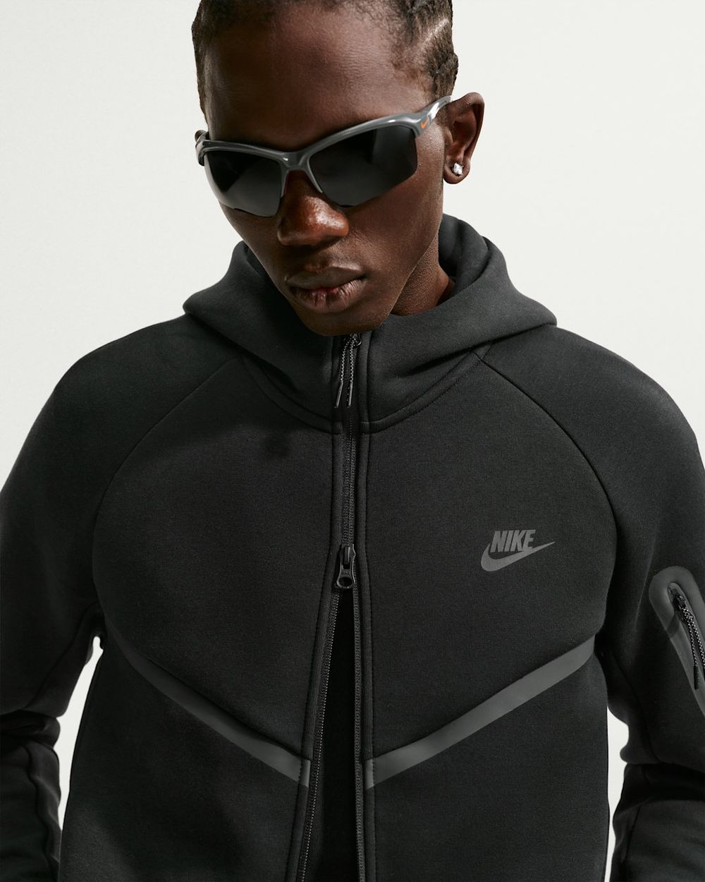 Толстовка мужская NIKE M NK TCH FLC FZ WR HOODIE