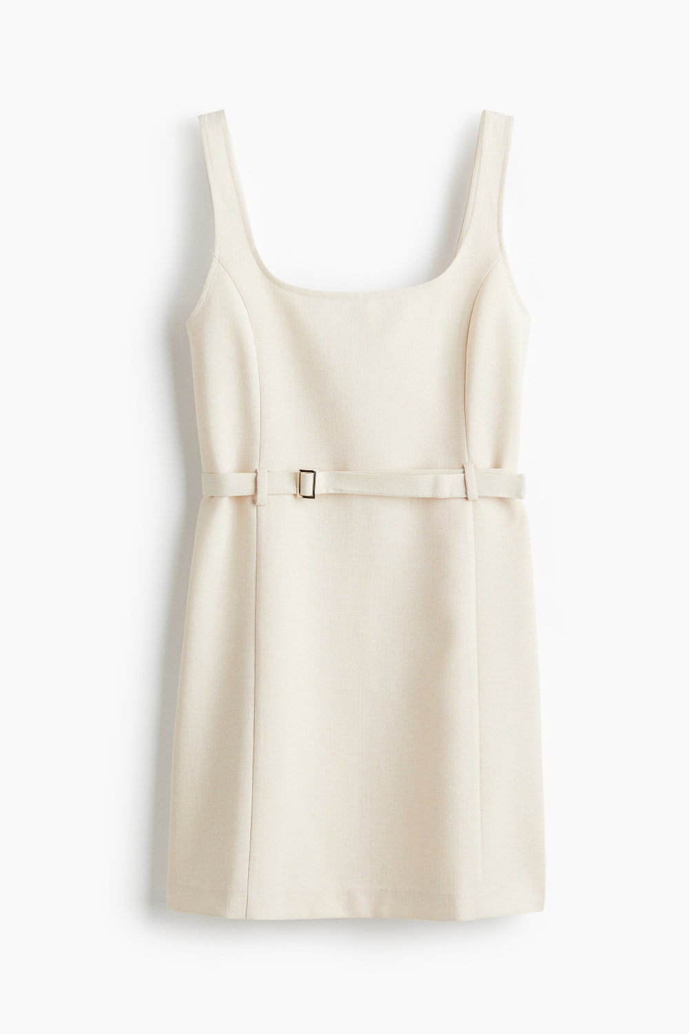 Платье с ремнём — квадратный вырез - H&M