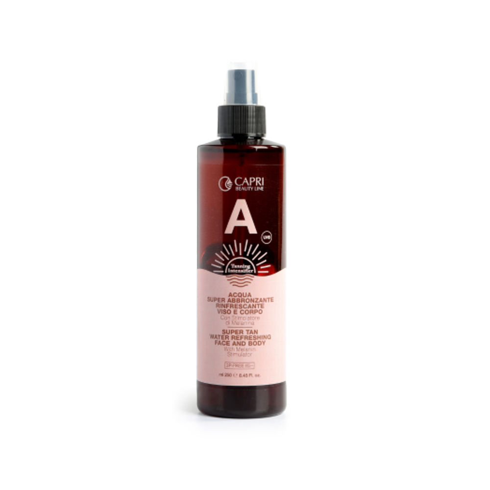 506525 Освежающий спрей-вода для загара лица и тела Super Tanning Water Refreshing Face Body Spray 250 мл