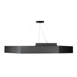 Светильник LED ЭРА Geometria SPO-123-B-40K-045 Hexagon 45Вт 4000К 2500Лм IP40 600*600*80 черный подвесной | Декоративные светильники Geometria